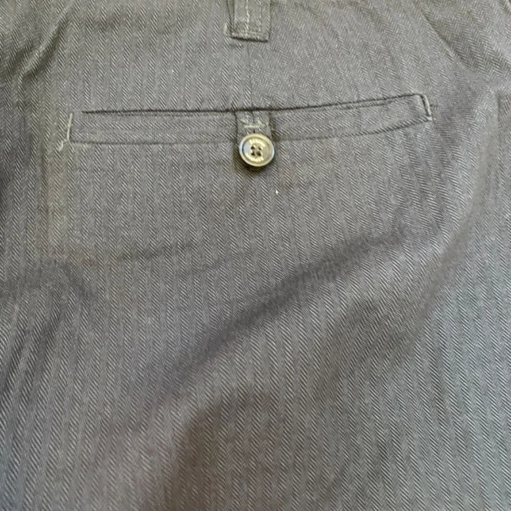 Banana Republic men’s linen cotton blend herringbone pant
